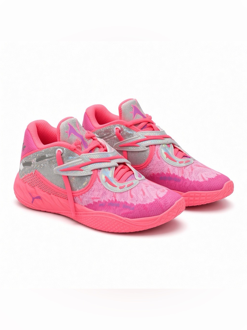Mens Lamelo Ball PUMA MB.05 World Tour-Basketball Pure Magent PINK SZ-9.5 NEW